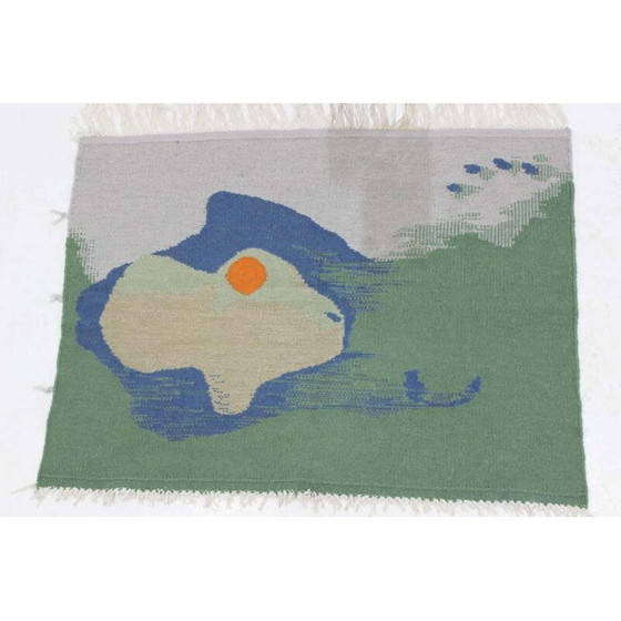 Image 1 of Papier peint vintage abstrait et organique, Tchécoslovaquie 1950