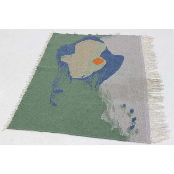 Image 1 of Papier peint vintage abstrait et organique, Tchécoslovaquie 1950