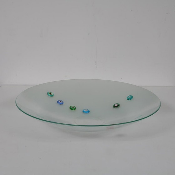 Image 1 of Rare plaque en verre de Bruno Munari provenant de "Collezione Murano", Italie 1995