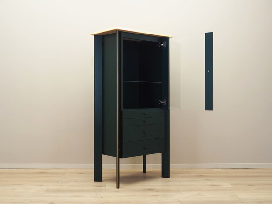 Image 1 of Vitrine en chêne, Design danois, 1980S, Production : Danemark