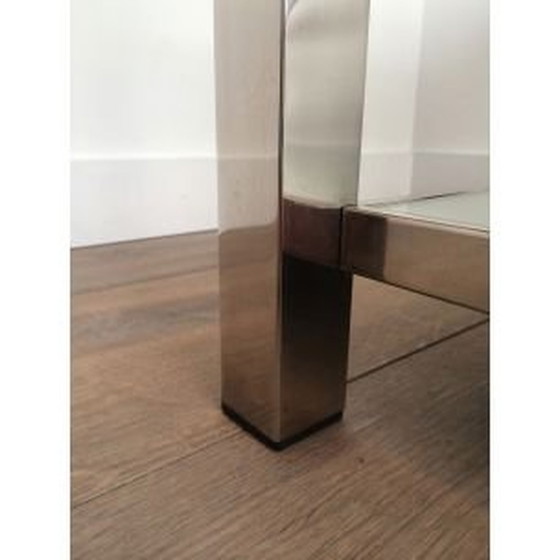Image 1 of Table basse vintage en chrome, France 1970