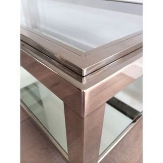 Image 1 of Table basse vintage en chrome, France 1970