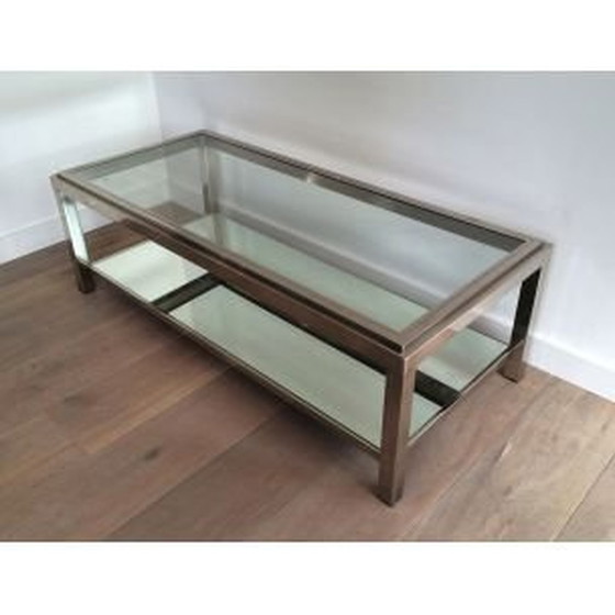 Image 1 of Table basse vintage en chrome, France 1970