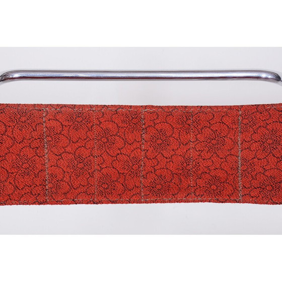 Image 1 of Fauteuil Bauhaus rouge vintage de Marcel Breuer pour Mücke-Melder, années 1930