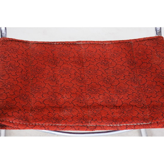 Image 1 of Fauteuil Bauhaus rouge vintage de Marcel Breuer pour Mücke-Melder, années 1930