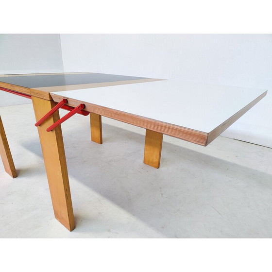 Image 1 of Table pliante "Achab" du milieu du siècle par Laura de Lorenzo et Stefano Stefani, Italie, années 1980