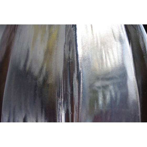 Image 1 of Vase Chipped Ice vintage par Vicke Lindstrand