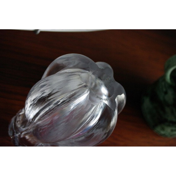 Image 1 of Vase Chipped Ice vintage par Vicke Lindstrand