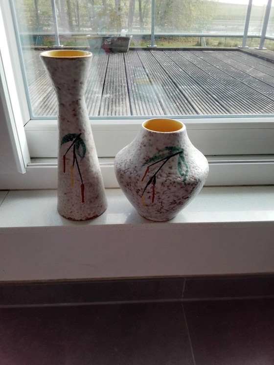 Image 1 of Deux beaux vases Allemagne Keramik