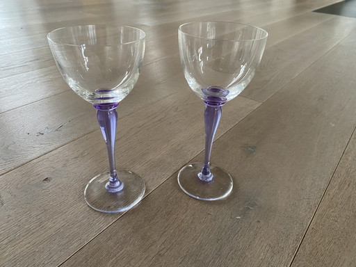 Verres Saint Louis modèle Amadeus