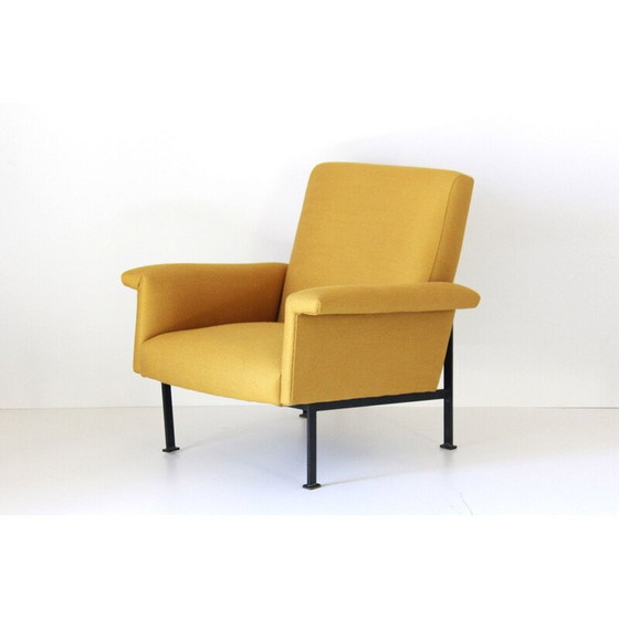 Image 1 of Fauteuil jaune vintage 1950