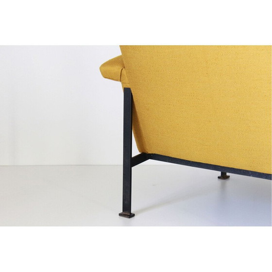 Image 1 of Fauteuil jaune vintage 1950