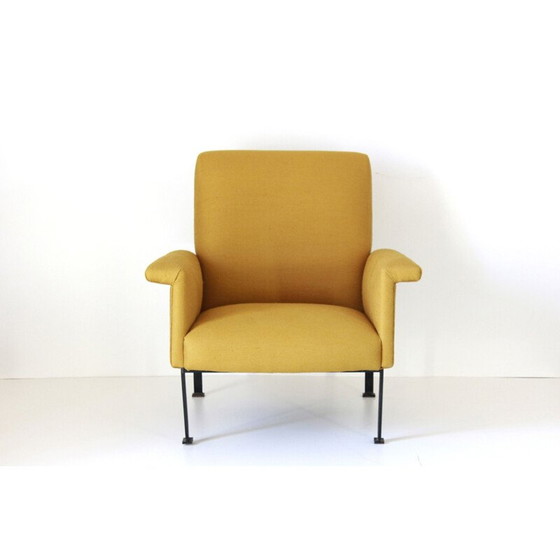 Image 1 of Fauteuil jaune vintage 1950