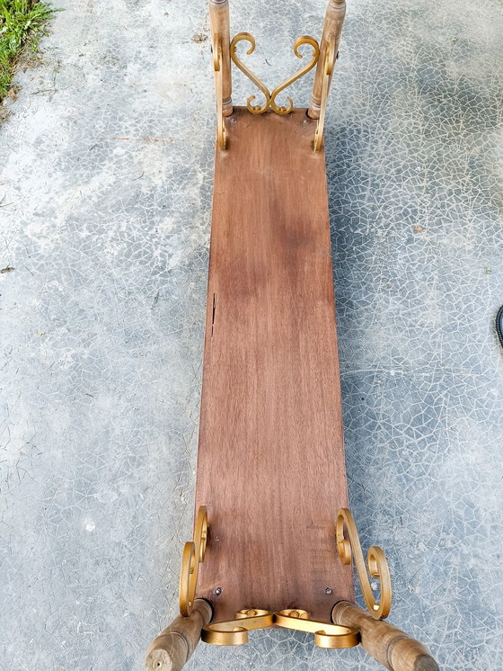 Image 1 of Banc Avec Volutes