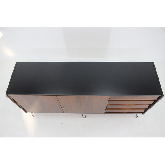 Image 1 of Buffet vintage en noyer de Jiri Jiroutek, Tchécoslovaquie, années 1960