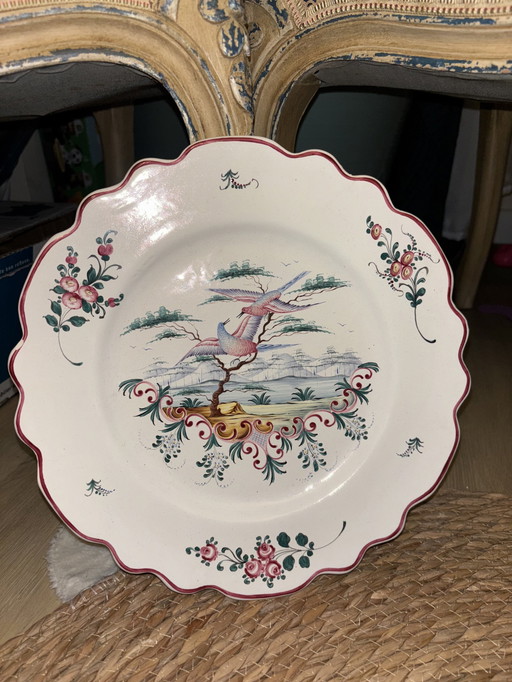 Assiette En Faïence 