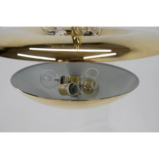 Image 1 of Lustre vintage en laiton Bauhaus par Franta Anyz pour Ias, années 1920