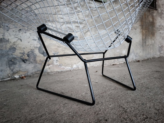 Image 1 of Harry Bertoia Diamond Lounge Chair Design Knoll International Vintage