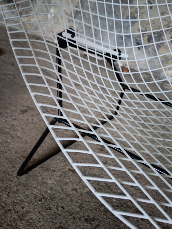 Image 1 of Harry Bertoia Diamond Lounge Chair Design Knoll International Vintage