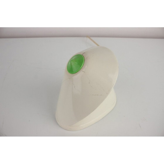 Image 1 of Lampe de table en bakélite blanche du Mid Century, Tchécoslovaquie, années 1960