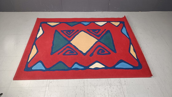 Image 1 of Grand tapis noué à la main, 1980S