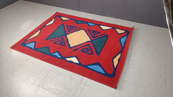 Image 1 of Grand tapis noué à la main, 1980S