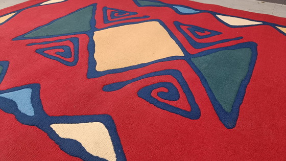 Image 1 of Grand tapis noué à la main, 1980S