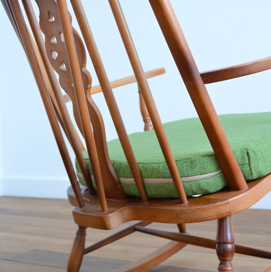 Image 1 of Rocking Chair / Chaise À Bascule Windsor Vintage 1950S