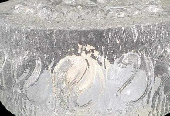 Image 1 of 1047 Plafonnier vintage en verre, lampe de plafond