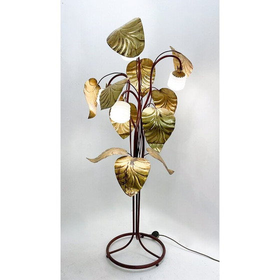 Image 1 of Lampadaire vintage doré