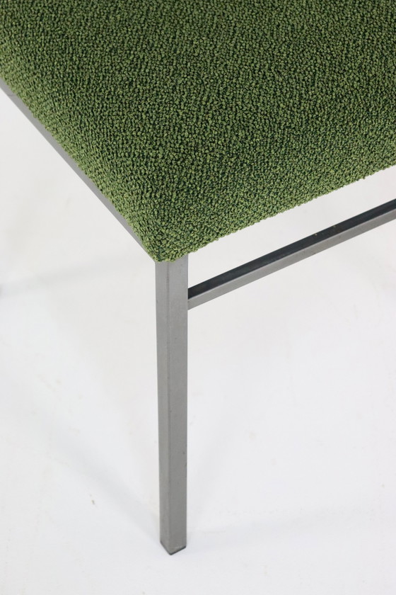 Image 1 of 4X Chaise de salle à manger 'Traunraut' Reupholstered Vintage