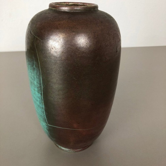 Image 1 of Vase d'atelier vintage en céramique de Richard Uhlemeyer Hanovre, Allemagne 1940