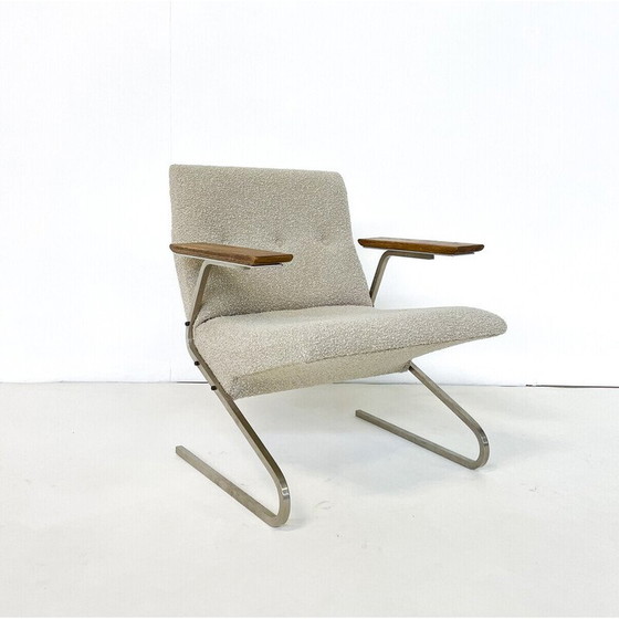 Image 1 of Fauteuil du milieu du siècle "Cantilever" par George van Rijck pour Beaufort, Belgique années 1960