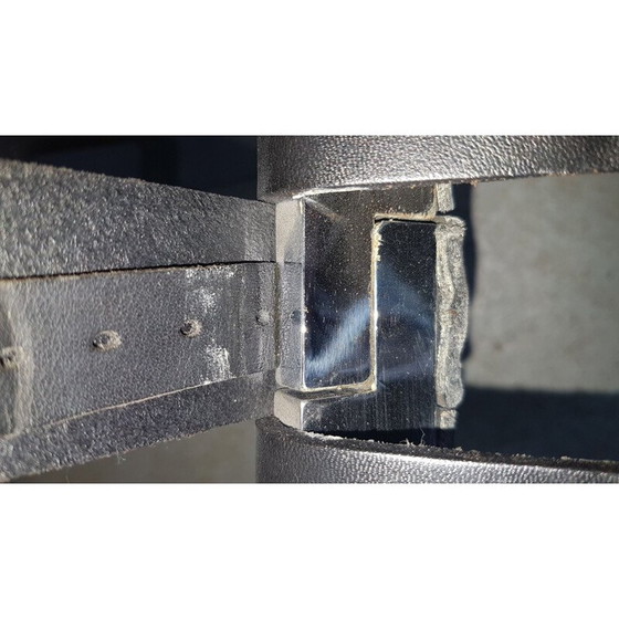 Image 1 of Paire de fauteuils en cuir vintage "Barcelona" par Mies Van Der Rohe pour knoll, 1970