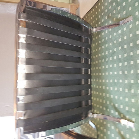 Image 1 of Paire de fauteuils en cuir vintage "Barcelona" par Mies Van Der Rohe pour knoll, 1970