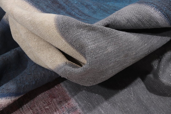 Image 1 of Tapis persan en patchwork teinté Design contemporain - Décoration d'intérieur moderne