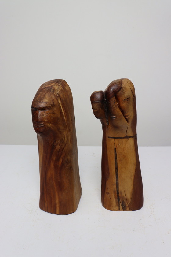 Image 1 of Secrets de l'âme, sculptures en bois