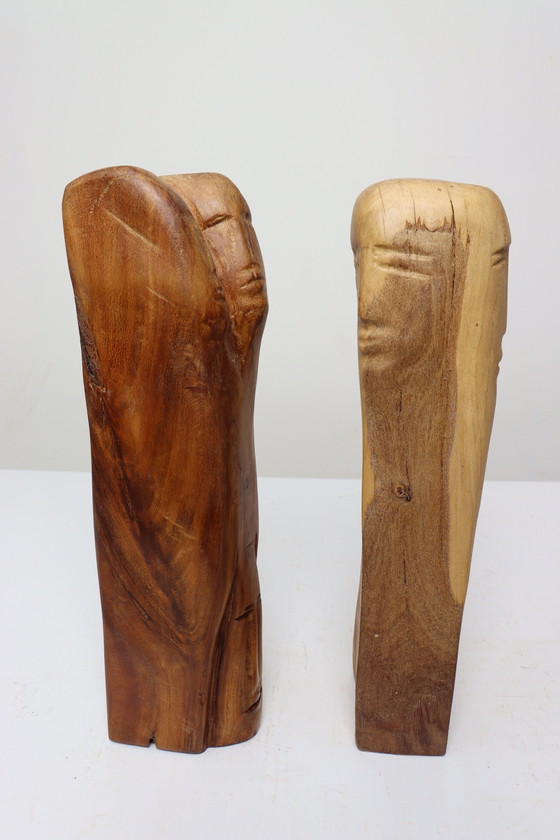 Image 1 of Secrets de l'âme, sculptures en bois