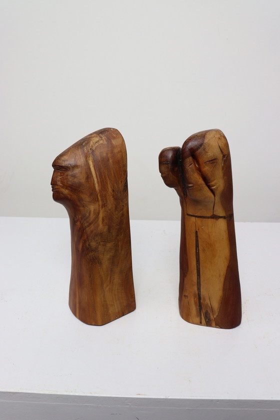 Image 1 of Secrets de l'âme, sculptures en bois