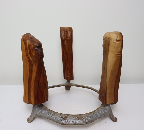 Image 1 of Secrets de l'âme, sculptures en bois