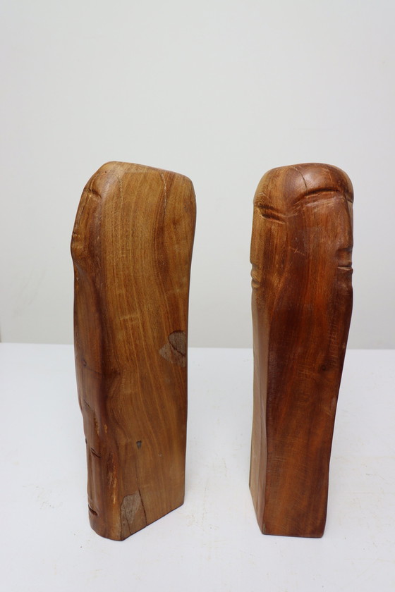 Image 1 of Secrets de l'âme, sculptures en bois