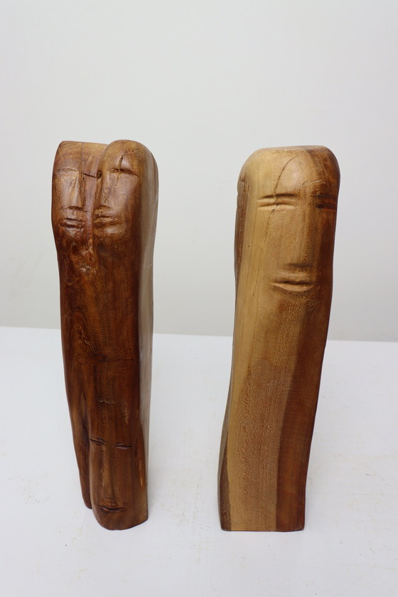 Image 1 of Secrets de l'âme, sculptures en bois