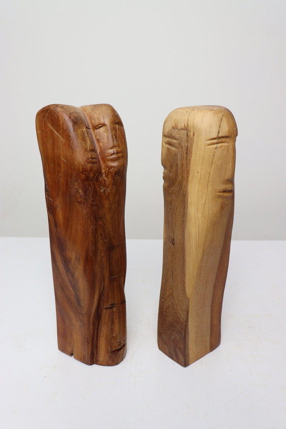 Image 1 of Secrets de l'âme, sculptures en bois