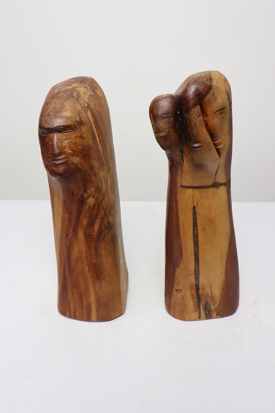 Image 1 of Secrets de l'âme, sculptures en bois