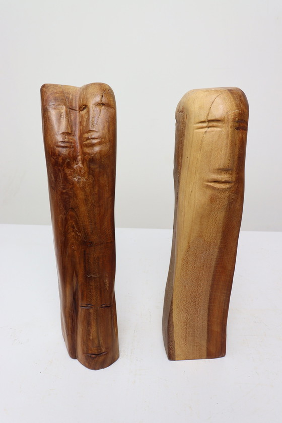 Image 1 of Secrets de l'âme, sculptures en bois