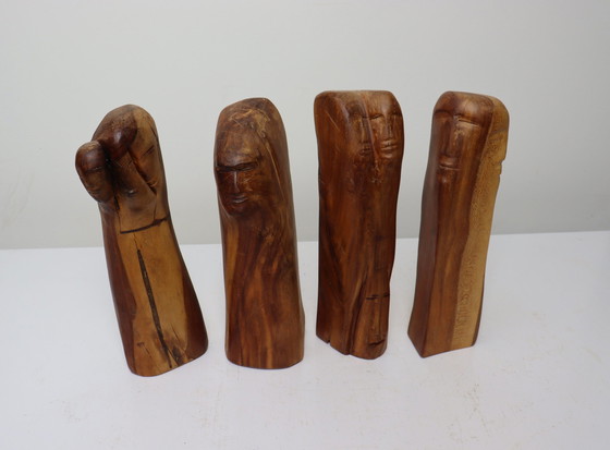 Image 1 of Secrets de l'âme, sculptures en bois