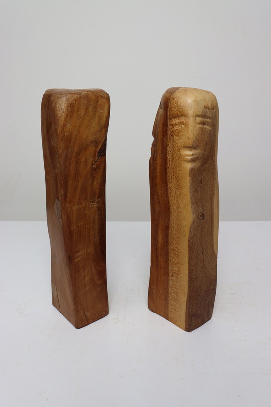 Image 1 of Secrets de l'âme, sculptures en bois