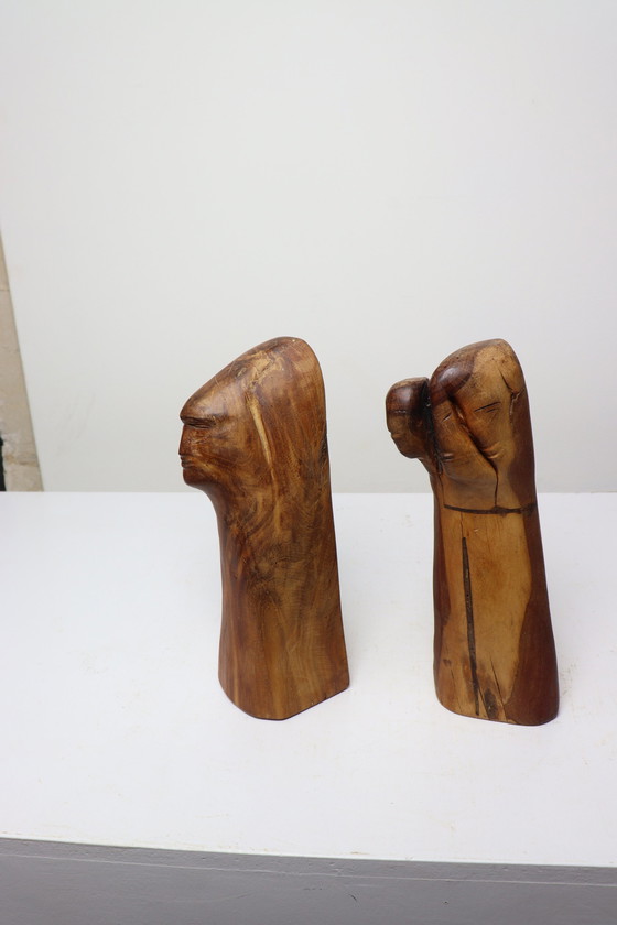 Image 1 of Secrets de l'âme, sculptures en bois