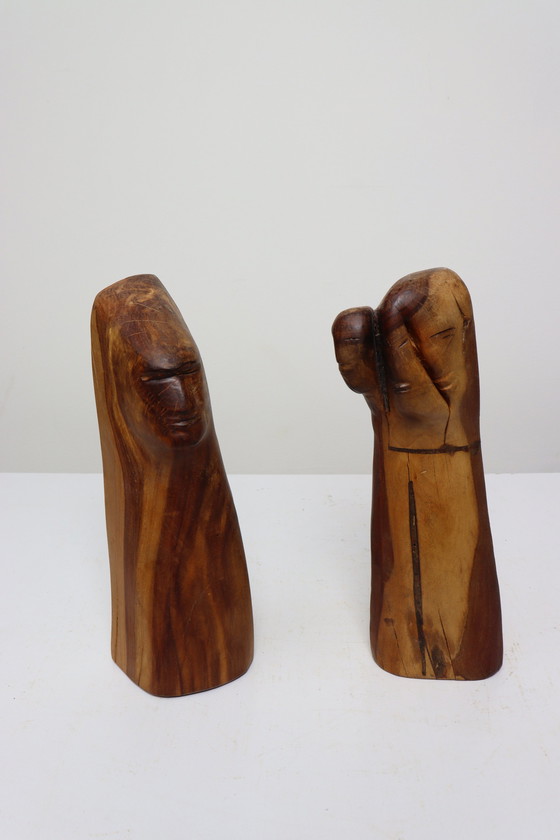 Image 1 of Secrets de l'âme, sculptures en bois