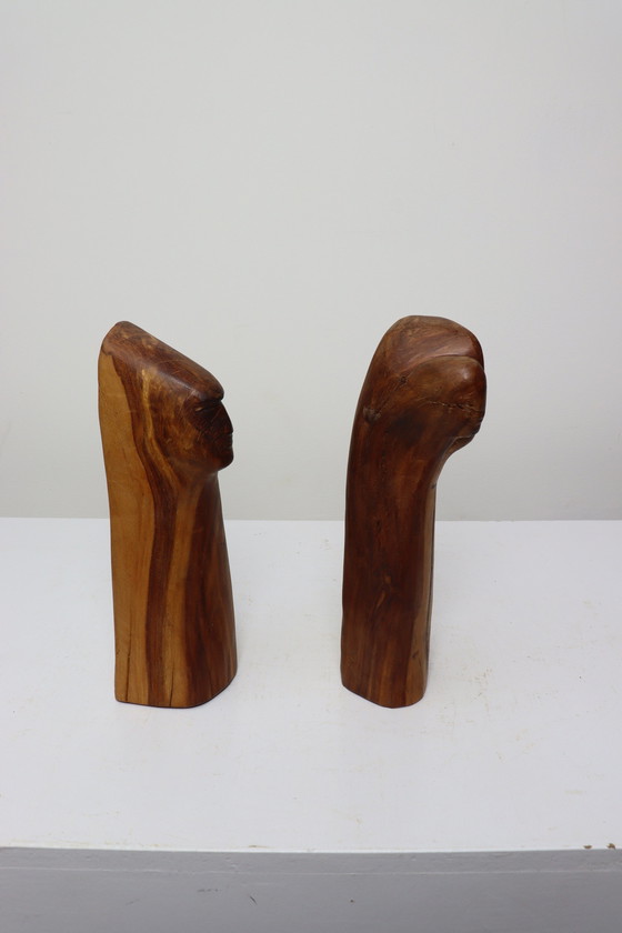 Image 1 of Secrets de l'âme, sculptures en bois